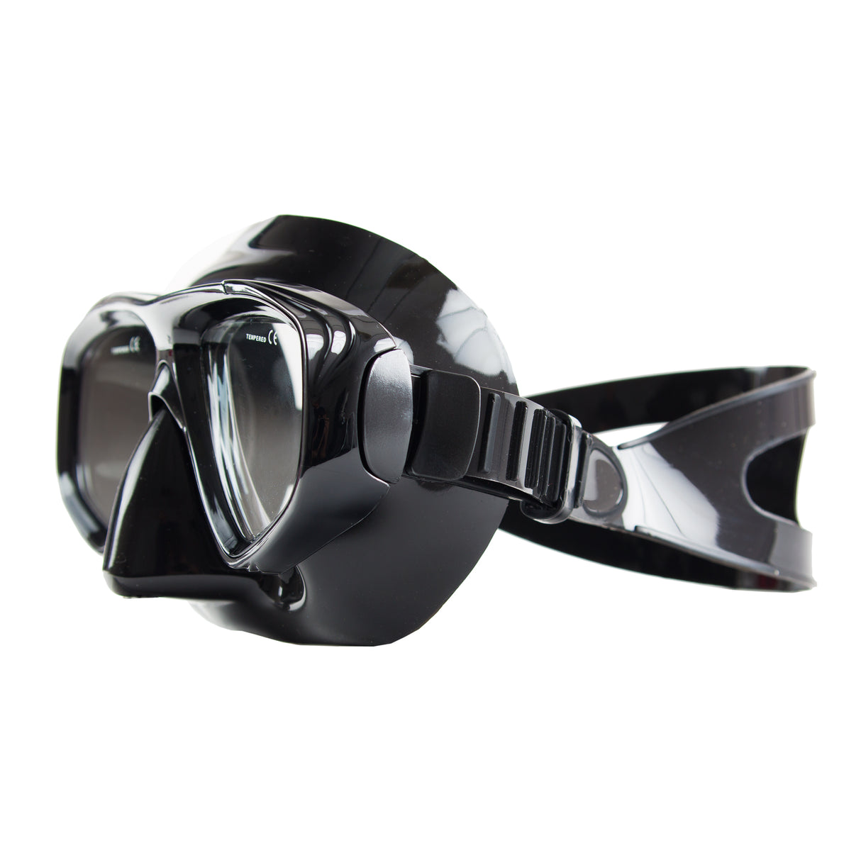 Dive Rite ES125 Double Lens Mask Low-Volume Black