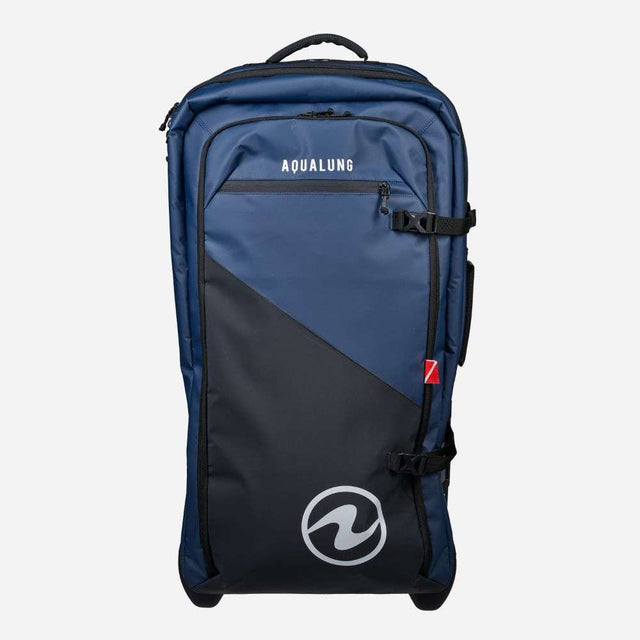Aqualung Explorer 120L Dive Bag Wheeled Telescopic Handle Navy Blue