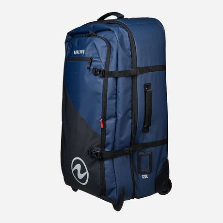 Aqualung Explorer 120L Dive Bag Wheeled Telescopic Handle Navy Blue