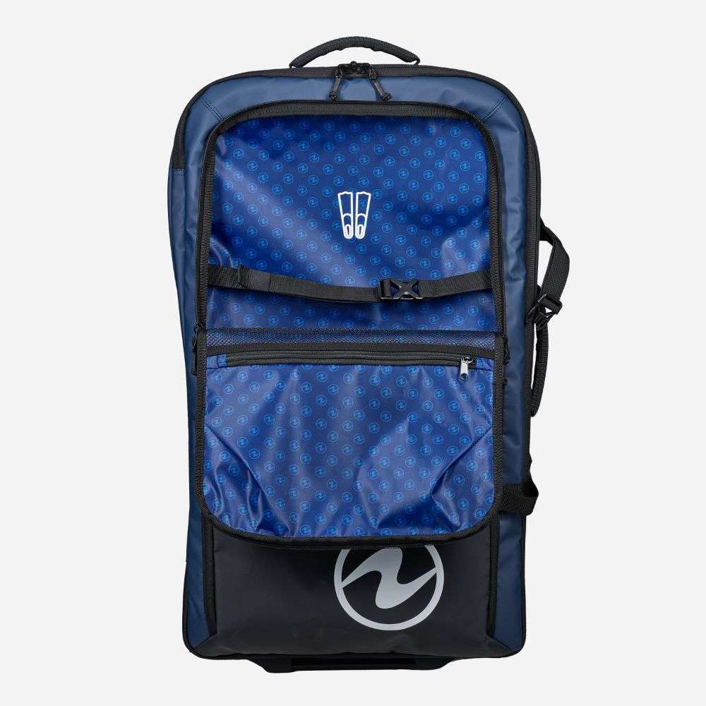 Aqualung Explorer 90L Wheeled Dive Bag Navy Blue/Black