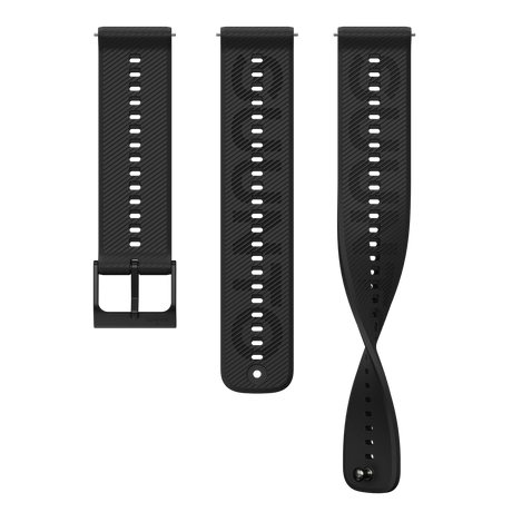 Suunto Run All Black silicone strap accessory