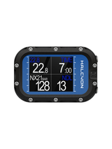 Halcyon Symbios Blue Handset dive computer front view