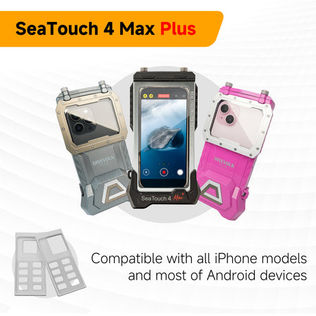 DIVEVOLK Seatouch4 Max Plus Smartphone Adapter for Dive Housing