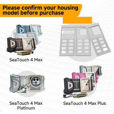 DIVEVOLK Seatouch4 Max Plus Smartphone Adapter for Dive Housing