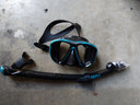 Used Tusa Powerview Dry Dive Mask and Snorkel Combo (UM-24/USP-250)