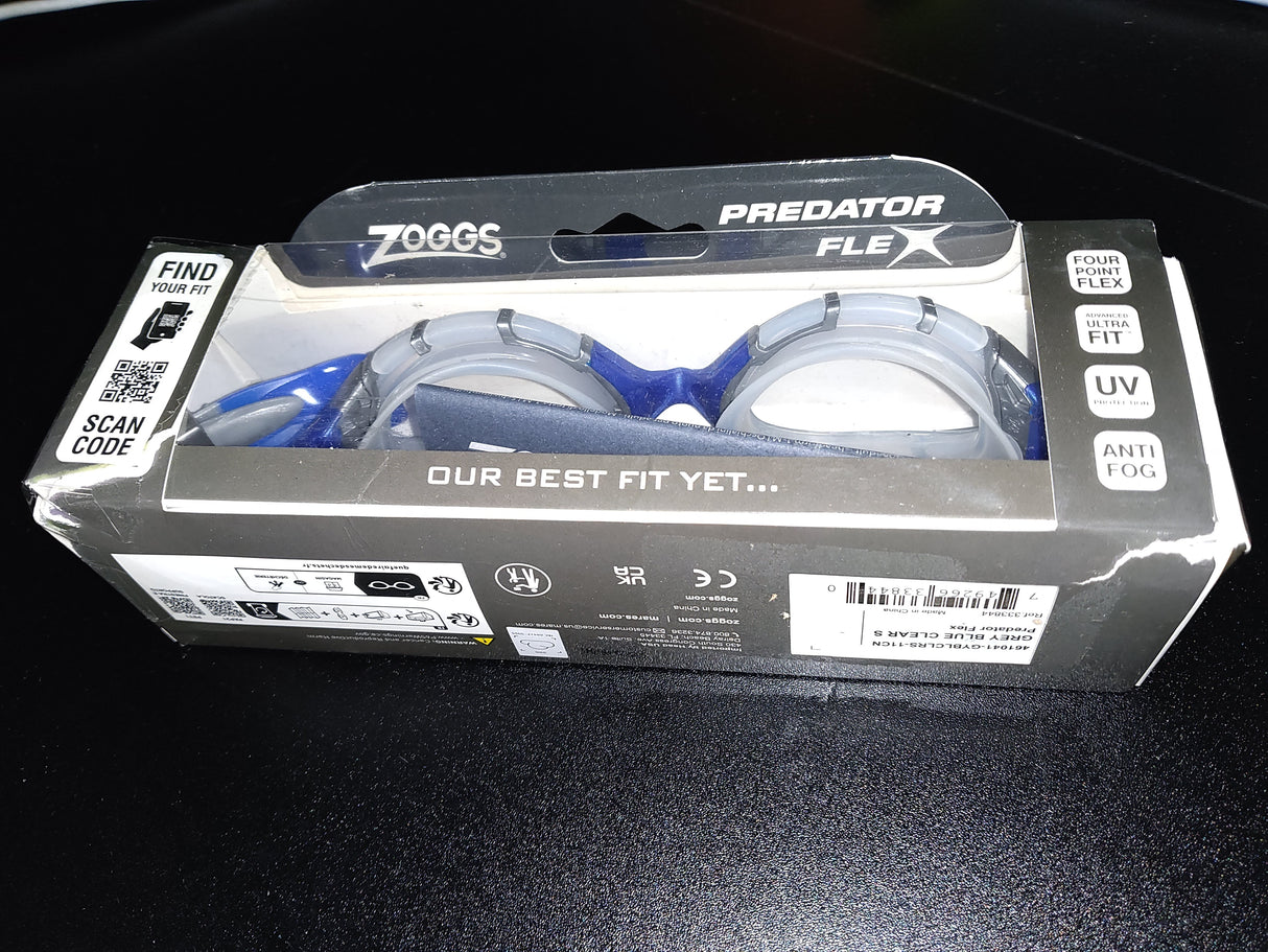 Used Zoggs Predator Flex Swimming Goggles Adult