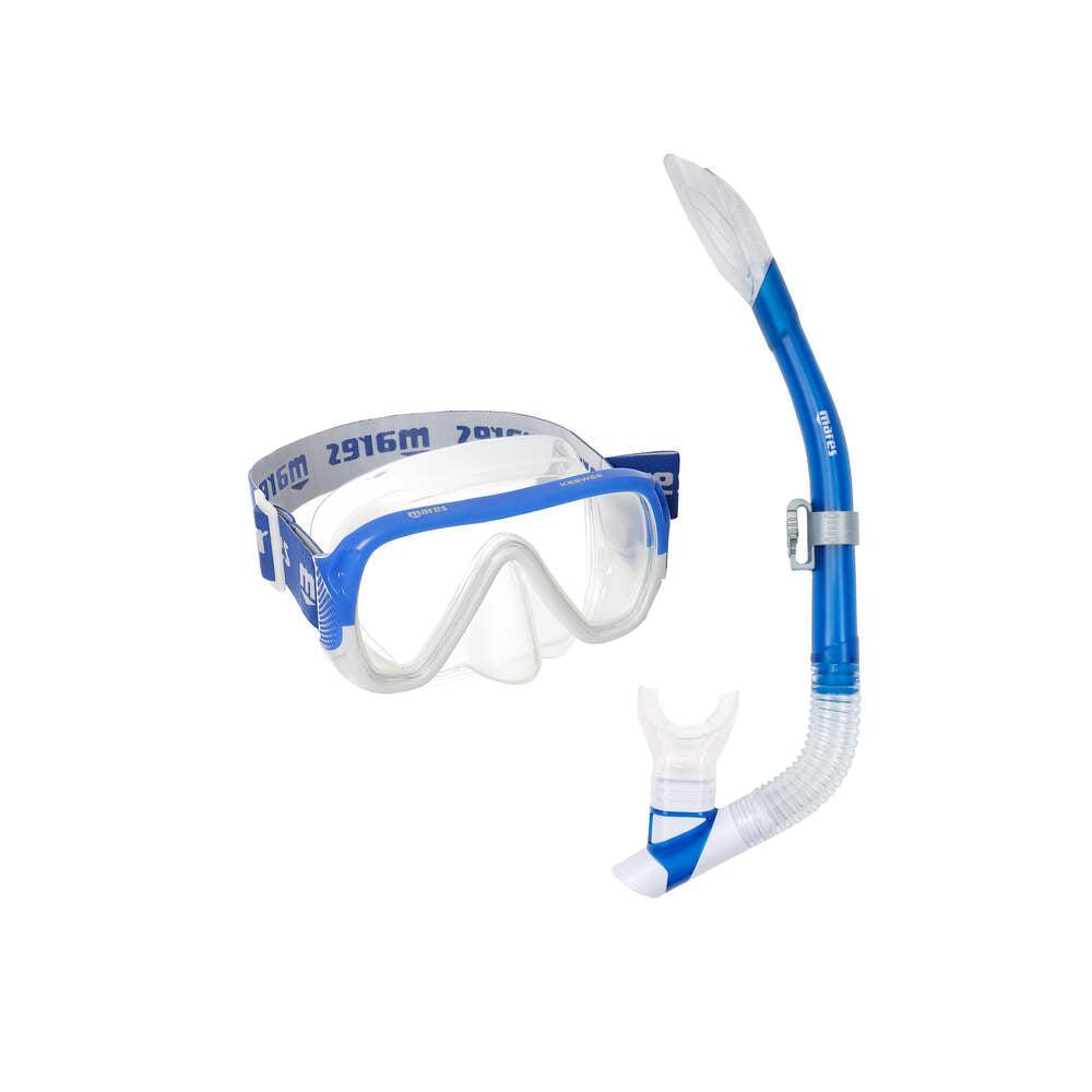 Mares Keewee Splash Snorkel Set