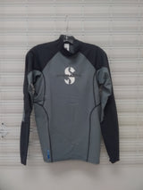 Used ScubaPro T - Flex Rash Guard Mens, Long Sleeve (UPF80)