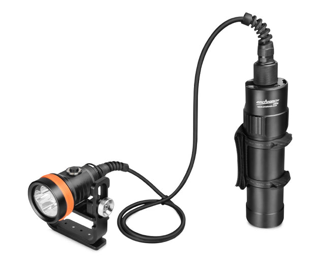 OrcaTorch D630 V2.0 4600 Lumen Canister Dive Light