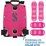 ScubaPro S-TEK Donut Wing 30 + S-TEK Pro Harness SS + Single Tank Adapter + Back Shoulder Waist Pad