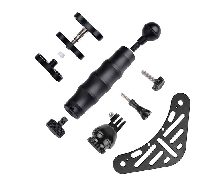 OrcaTorch H02 Underwater Camera Tray with Quick-Release Handle
