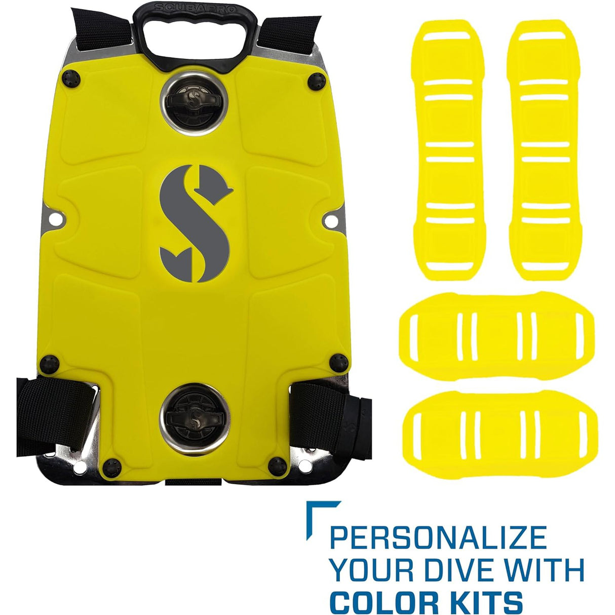 ScubaPro S-TEK Donut Wing 30 + S-TEK Pro Harness SS + Single Tank Adapter + Back Shoulder Waist Pad