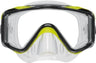 Used Scubapro Crystal Vu Plus Single Lens Scuba Diving Mask w/o Purge