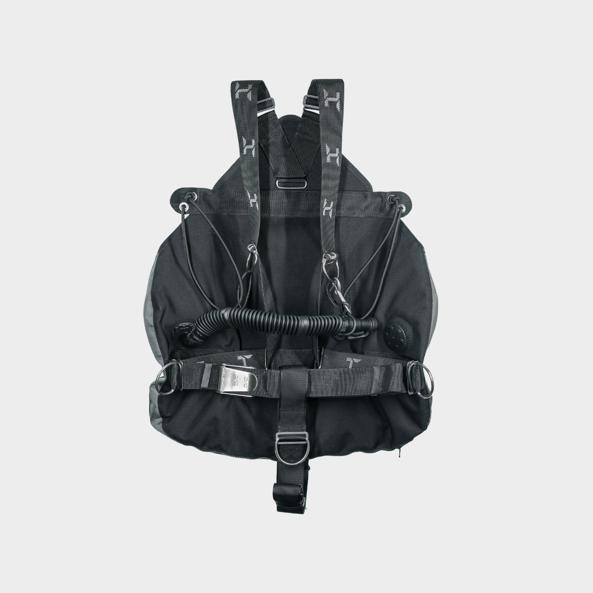 Halcyon Zero Gravity sidemount system, harness view