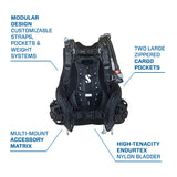 Used ScubaPro Hydros X with Air2 Men's BCD