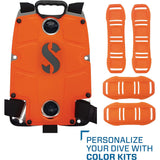 ScubaPro S-TEK Donut Wing 30 + S-TEK Pro Harness SS + Single Tank Adapter + Back Shoulder Waist Pad