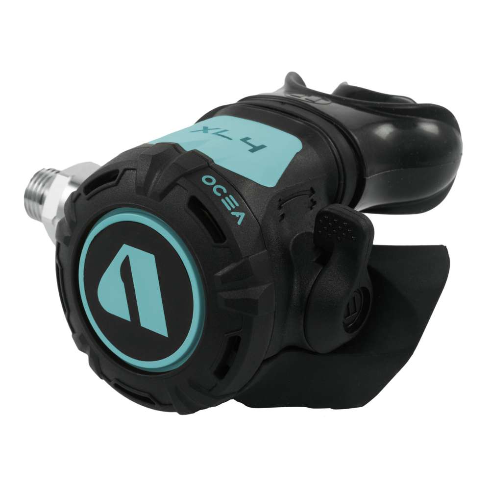 Apeks XL4 OCEA Dive Regulator Yoke Mint Grey/Light Blue