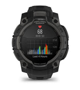 Garmin Instinct 3 45mm AMOLED Rugged GPS Smartwatch with Flashlight