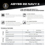 Mares Abyss 22 Navy II Regulator