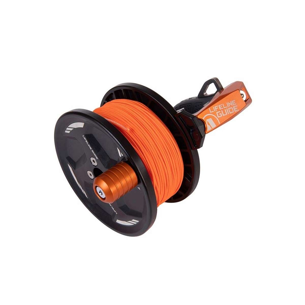 Apeks Guide Reel 120m Orange Black/Orange