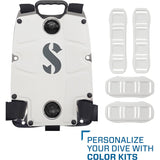 ScubaPro S-TEK Donut Wing 30 + S-TEK Pro Harness SS + Single Tank Adapter + Back Shoulder Waist Pad