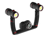 SeaLife Sea Dragon 3000F Color Boost COB LED Photo-Video Light Kit (Includes Grip, Single Tray, Sea Dragon Case)