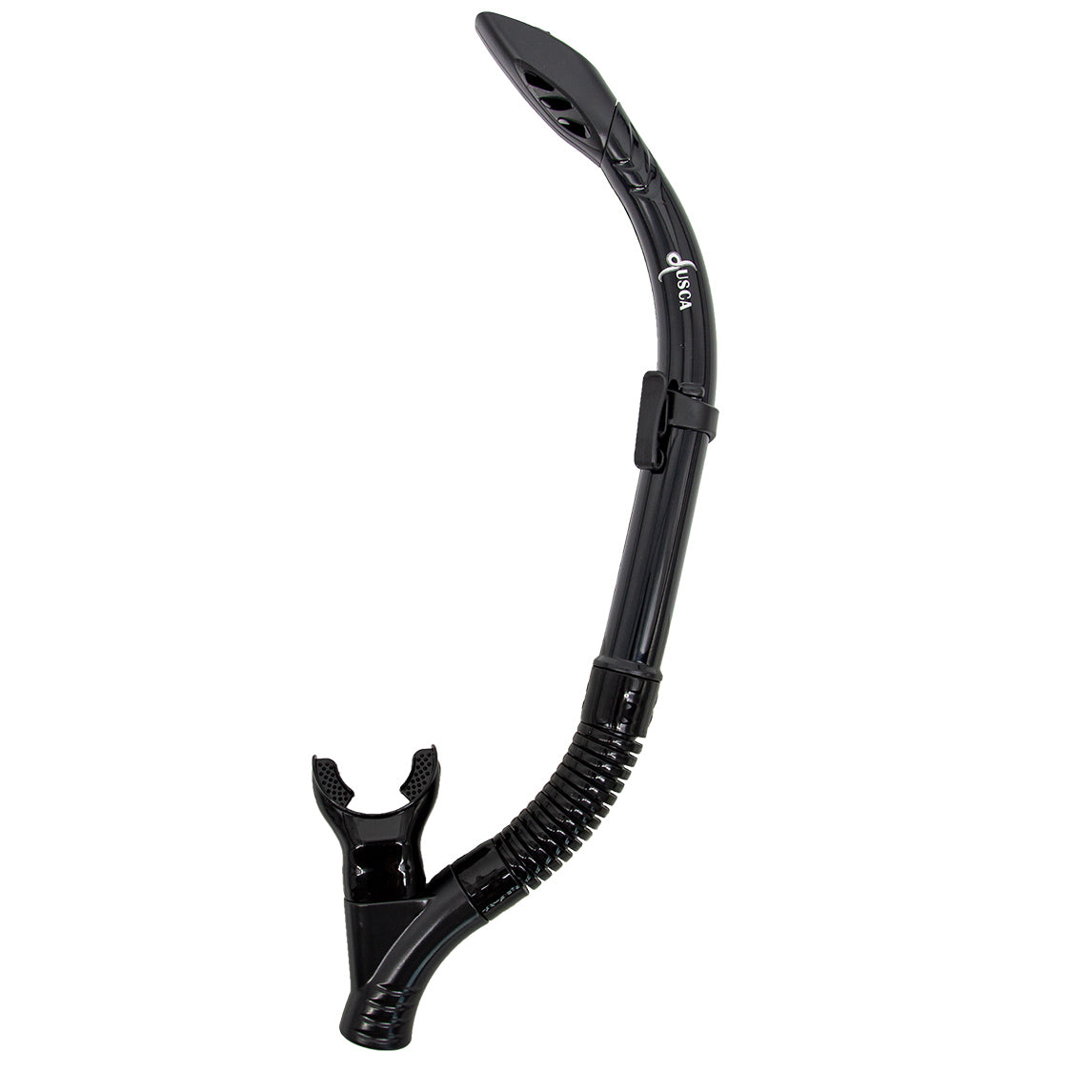 Genesis Lusca Semi-Dry Snorkel Splash-Guard/Semi-Dry Top and Hypoallergenic Mouthpiece