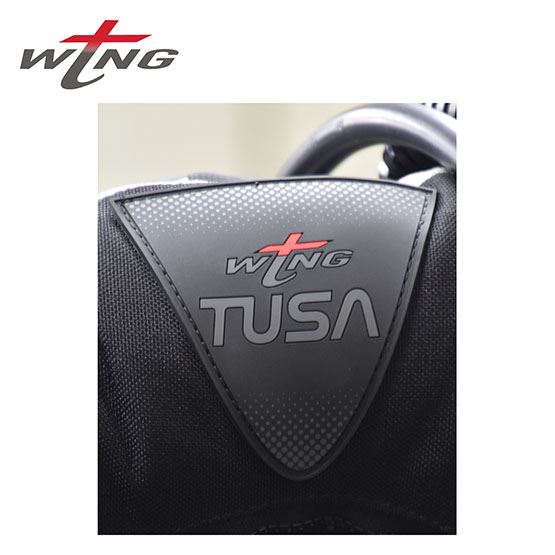 Tusa T-Wing Aluminum Harness, Back Inflate, Adjustable BC