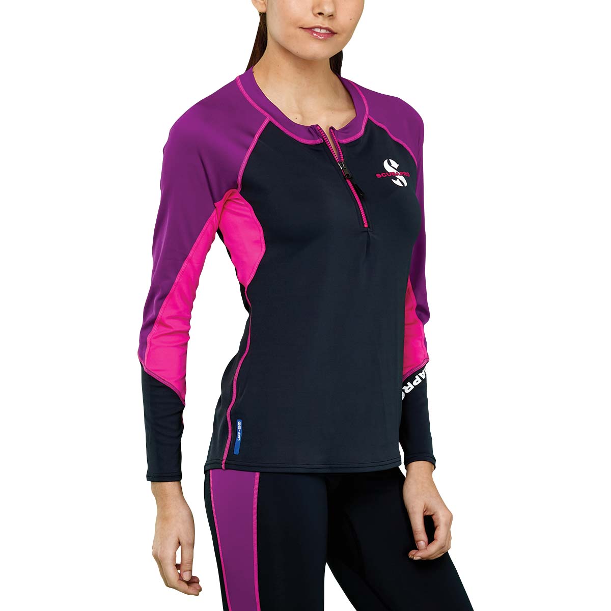 ScubaPro Channel Flow Long Sleeve Rash Guard - Womens