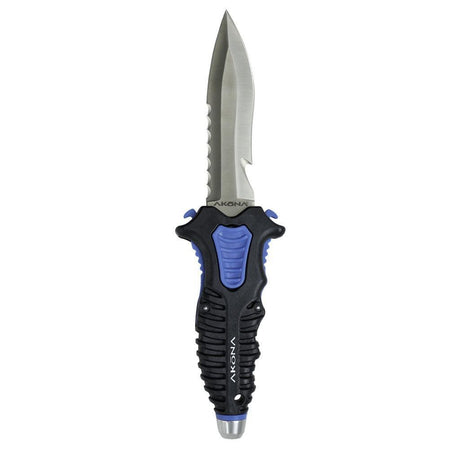 Akona Sidekick Stainless Medium Tip Dive Knife, AK930BU