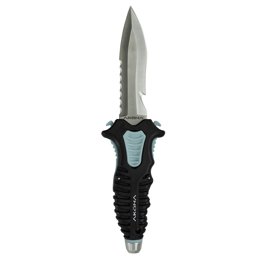 Akona Sidekick Stainless Medium Tip Dive Knife, AK930TL