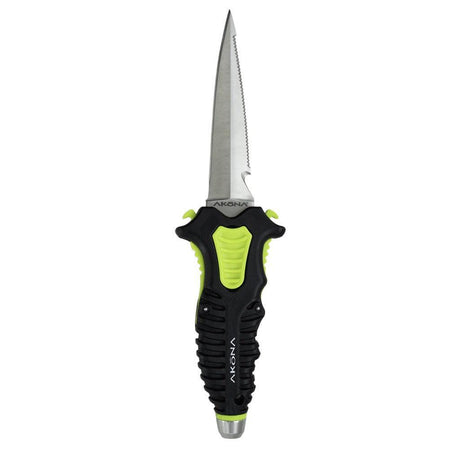 Akona Sidekick Stainless Dagger Tip Dive Knife, AK975NY