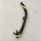 Open Box Atomic Aquatics SV1 Snorkel — Black/Yellow — open-box product photo