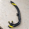 Atomic Aquatics SV1 Contour snorkel, Black/Yellow, open-box product image