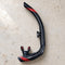 Atomic Aquatics SV1 Contour snorkel, Black/Red, open-box product image
