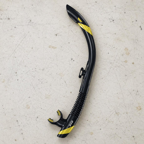 Open Box Atomic Aquatics SV2 Snorkel — Black/Yellow — open-box product photo
