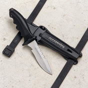 Open Box Atomic Aquatics Ti6 Titanium Pointed Tip Knife — default — open-box product photo