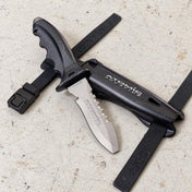 Open Box Atomic Aquatics Ti6 Titanium Blunt Tip Knife — default — open-box product photo