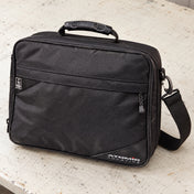 Open Box Atomic Aquatics Deluxe Padded Regulator Bag — default, open box, lightly used on off-white work table