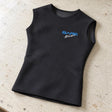 Open Box Bare 3mm Mens S-Flex Neoprene and THERMALSKIN Vest — default, open box, lightly used on off-white work table