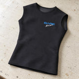 Open Box Bare 3mm Mens S-Flex Neoprene and THERMALSKIN Vest — default, open box, lightly used on off-white work table