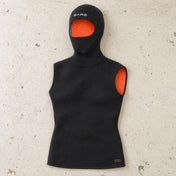 Open Box Bare 7/3mm Ultrawarmth Hooded Vest Mens — Black — open-box product photo