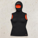Open Box Bare 7/3mm Ultrawarmth Hooded Vest Womens — Black — open-box product photo