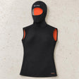Open Box Bare 5/3mm Ultrawarmth Hooded Vest Womens — Black — open-box product photo
