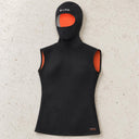 Open Box Bare 5/3mm Ultrawarmth Hooded Vest Womens — Black — open-box product photo