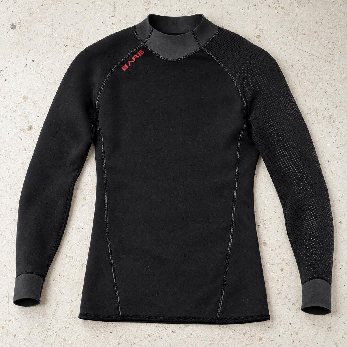 Open Box Bare EXOWEAR Top Mens — Black — open-box product photo