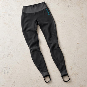 Open Box Bare EXOWEAR Pants Womens — Black, open box, lightly used on off-white work table