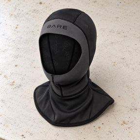 Open Box Bare 2 MM Exowear Unisex Hood — default, open box, lightly used on off-white work table