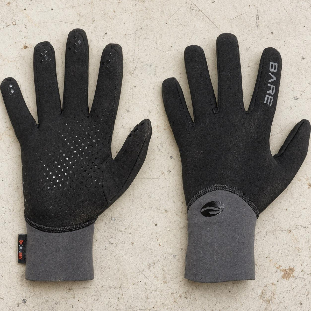 Open Box Bare EXOWEAR Gloves Unisex — Black — open-box product photo