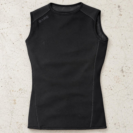 Open Box Bare EXOWEAR Vest Unisex — Black — open-box product photo